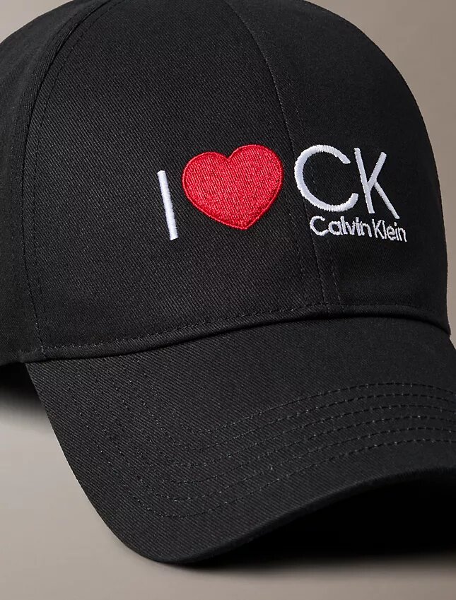 Boné de sarja com grafismo «I Love Ck» Boné de sarja com grafismo «I Love Ck»