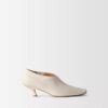 Bota de cano curto em pele Anna