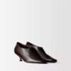 Bota de cano curto em pele Anna