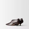 Bota de cano curto em pele Anna