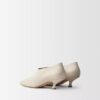 Bota de cano curto em pele Anna