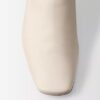 Bota de cano curto em pele Anna