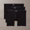 Boxer Brief com monograma gráfico em algodão Cotton Stretch, embalagem de 3 unidades