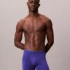 Boxer Brief com monograma gráfico em algodão Cotton Stretch, embalagem de 3 unidades