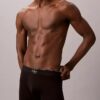 Boxer Brief com monograma gráfico em algodão Cotton Stretch, embalagem de 3 unidades