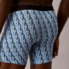 Boxer Brief com monograma gráfico em algodão Cotton Stretch, embalagem de 3 unidades