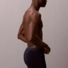 Boxer Brief com monograma gráfico em algodão Cotton Stretch, embalagem de 3 unidades