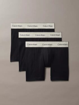 Boxer Brief de algodão Cotton Stretch, embalagem de 3 unidades