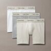 Boxer Brief de algodão Cotton Stretch, embalagem de 3 unidades