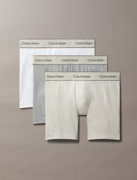 Boxer Brief de algodão Cotton Stretch, embalagem de 3 unidades
