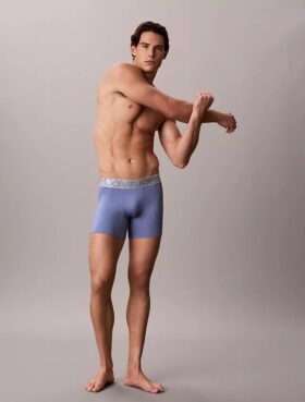 Boxer Brief elástico em microfibra