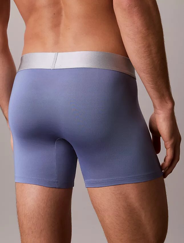 Boxer Brief elástico em microfibra Boxer Brief elástico em microfibra