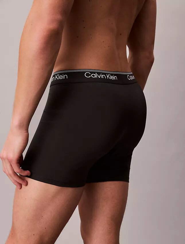 Boxer Brief em microfibra elástica, embalagem de 5 unidades Boxer Brief em microfibra elástica, embalagem de 5 unidades