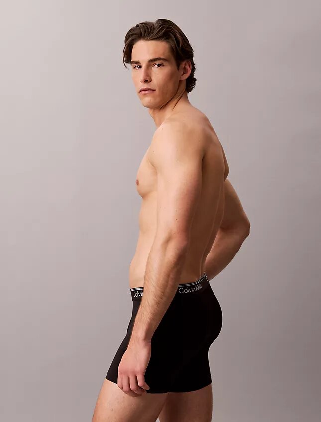 Boxer Brief em microfibra elástica, embalagem de 7 unidades Boxer Brief em microfibra elástica, embalagem de 7 unidades