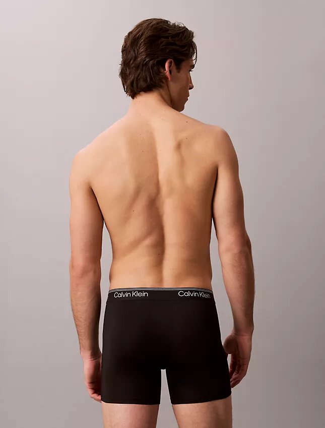 Boxer Brief em microfibra elástica, embalagem de 7 unidades Boxer Brief em microfibra elástica, embalagem de 7 unidades