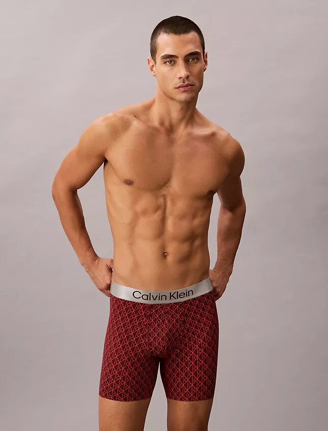 Boxer Brief em microfibra escovada Boxer Brief em microfibra escovada