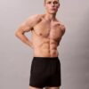 Boxer de malha justa CK Black Lounge
