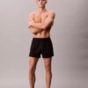 Boxer de malha justa CK Black Lounge