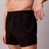 Boxer de malha justa CK Black Lounge