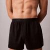 Boxer de malha justa CK Black Lounge