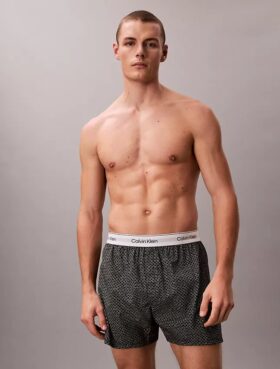 Boxer de popelina de algodão