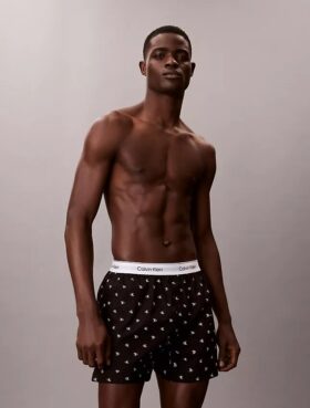 Boxer em popeline de algodão
