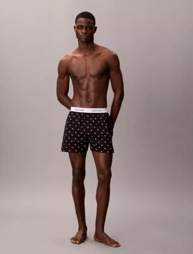 Boxer em popeline de algodão