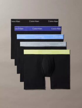 Boxer Icon Cotton Stretch 5-Pack Boxer Brief