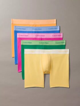 Boxer Icon Cotton Stretch Pride, embalagem de 5 unidades