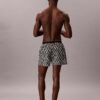 Boxer justo com logótipo Monogram
