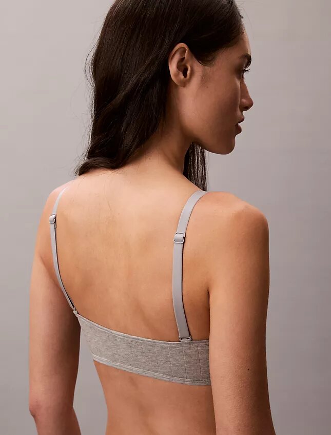 Bralette bandeau clássico Heritage em Cotton Stretch com forro leve Bralette bandeau clássico Heritage em Cotton Stretch com forro leve