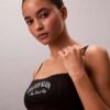 Bralette bandeau clássico Heritage em Cotton Stretch com forro leve Bralette bandeau clássico Heritage em Cotton Stretch com forro leve