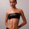 Bralette bandeau clássico Heritage em Cotton Stretch com forro leve Bralette bandeau clássico Heritage em Cotton Stretch com forro leve