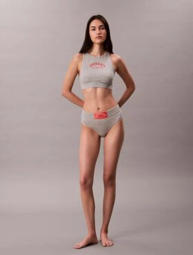 Bralette clássica Heritage em Cotton Stretch Unlined