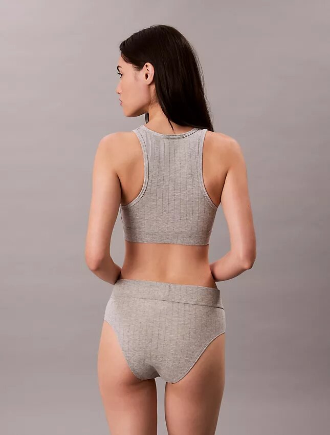 Bralette clássica Heritage em Cotton Stretch Unlined Bralette clássica Heritage em Cotton Stretch Unlined