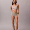 Bralette com logótipo de arquivo e forro leve Bralette com logótipo de arquivo e forro leve