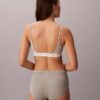 Bralette com logótipo de arquivo e forro leve Bralette com logótipo de arquivo e forro leve