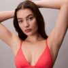 Bralette de banho Ck Icon Triangle