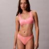 Bralette de banho com Monogram gráfico Bralette de banho com Monogram gráfico