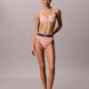 Bralette de banho com Monogram gráfico Bralette de banho com Monogram gráfico