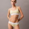 Bralette em malha Cotton Stretch de algodão e Modal com nervuras, com forro leve Bralette em malha Cotton Stretch de algodão e Modal com nervuras, com forro leve