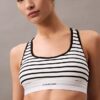 Bralette em malha Cotton Stretch de algodão e Modal com nervuras, com forro leve Bralette em malha Cotton Stretch de algodão e Modal com nervuras, com forro leve
