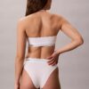 Bralette halter unlined em algodão e Modal Icon
