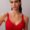 Bralette Icon em Algodão e Modal com Efeito Metálico