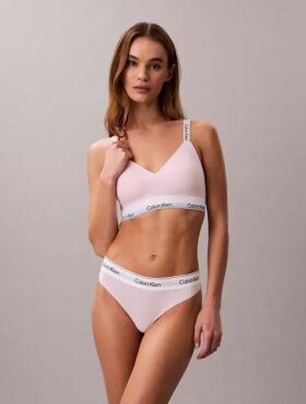 Bralette Icon em algodão e Modal com forro leve