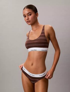 Bralette Icon em algodão e Modal com forro leve