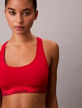 Bralette Icon em Algodão e Modal Metálico, Unlined