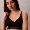 Bralette Icon em Algodão Modal Metálico com Forro Ligeiro
