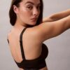 Bralette Icon em Algodão Modal Metálico com Forro Ligeiro