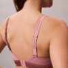 Bralette Icon em Algodão Modal Metálico com Forro Ligeiro